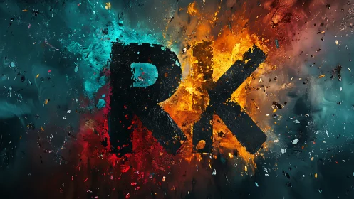 RK letters collide as molten fire slams into icy nebula