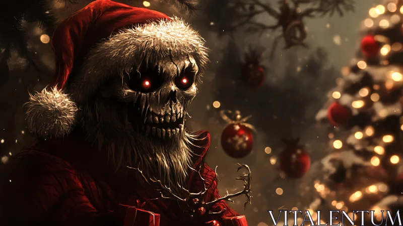 Grim Krampus Claus haunts a glittering, haunted Christmas Eve.