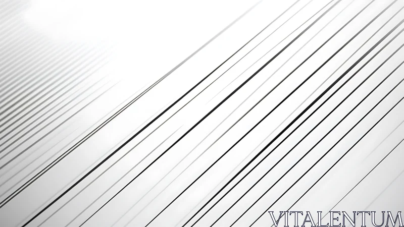 Diagonal silver lines slice through luminous white quiet.