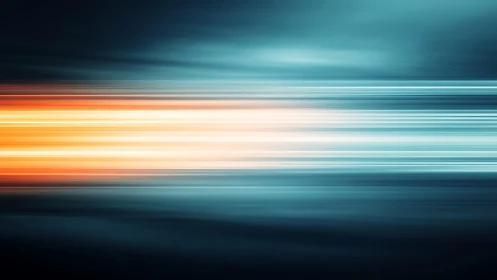 Futuristic light streaks in motion, digital abstract art background.