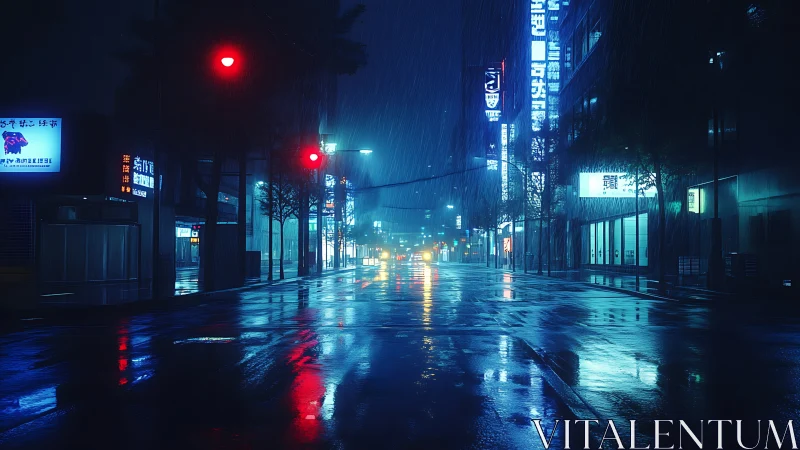 Neon rainstorm haunts a midnight city of electric echoes.