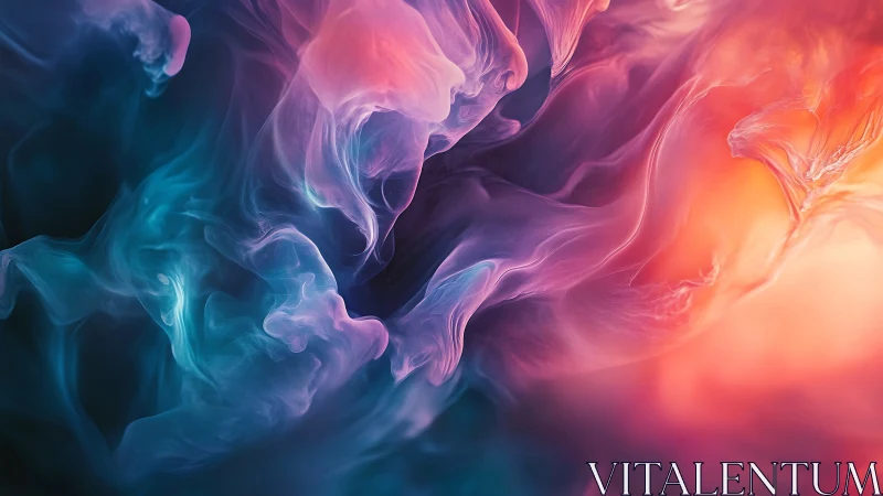 Iridescent nebula swirls in luminous teal and ember glow.