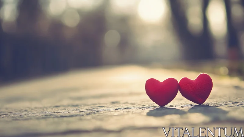 Twin Hearts Journey Down Memory Lane's Sunlit Path