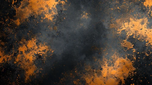 Molten Galaxies Collide Where Shadow Swallows Golden Light