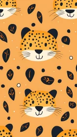 Playful Leopard Friends Celebrate in Cheerful Warmth