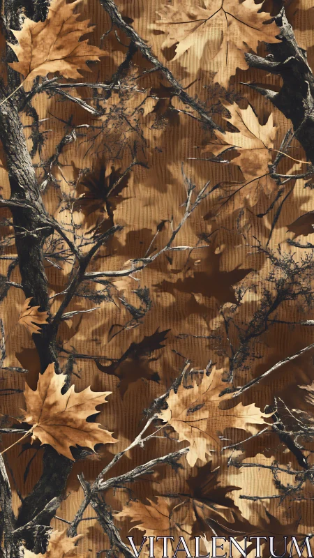 Rustling maple ghosts drift through tangled autumn branches