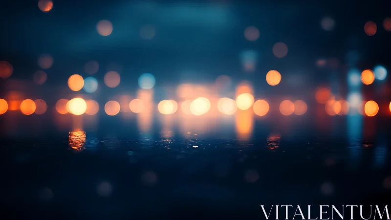 City bokeh constellations blur into a neon-tinted shoreline