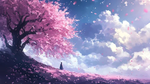 Petals rehearse their flight as twilight leans toward dreams