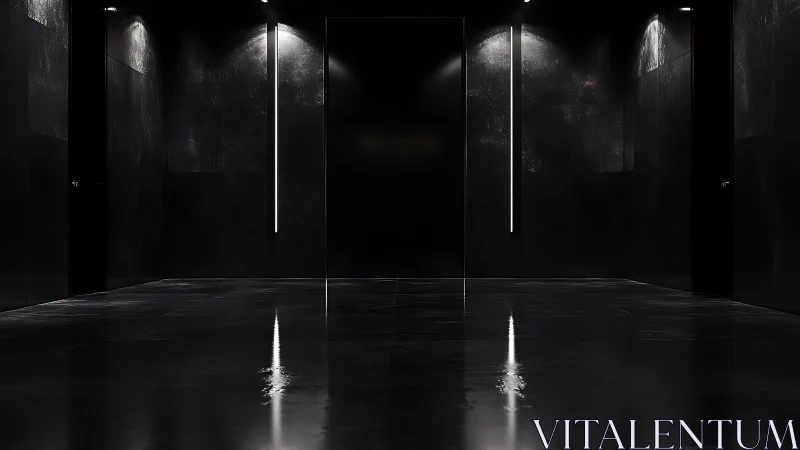 Luminous Convergence: Where Minimalist Architecture Whispers Dark Elegance