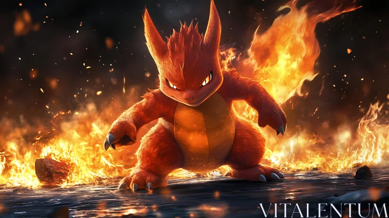 Charizard Unleashes Inferno Amid Apocalyptic Flame Vortex