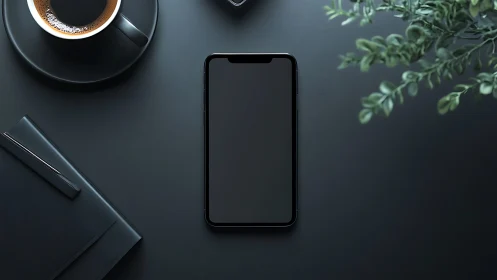 Minimalist Workspace Where Technology Meets Intentional Calm