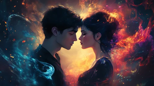 Two Souls Ignite Where Fire Meets Frost