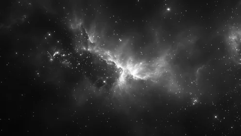 Nebula ghost mid-drift in a star-salted midnight ocean.