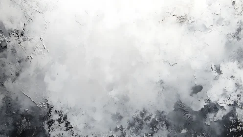 Soft misty abstract textures invite calm and imagination