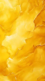 Stratified golden pigment field with fluid fracture contours.