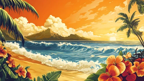 Where Volcanic Dreams Meet Endless Turquoise Waves