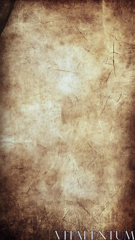 Weathered parchment texture shows worn creases and stains