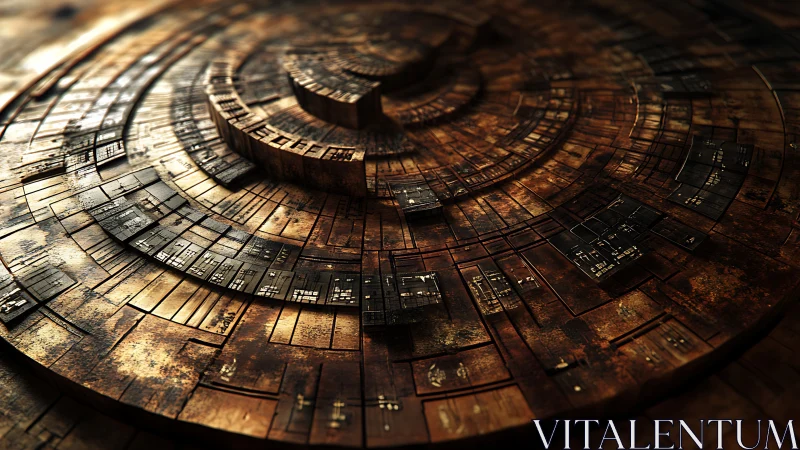 Clockwork city rings quietly orbit a forgotten metallic sun