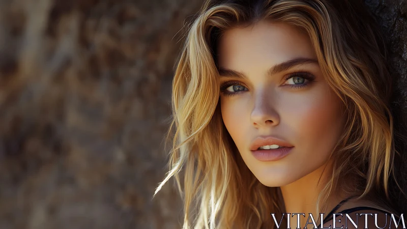 High-resolution close-up portrait with shallow depth and soft rim lighting