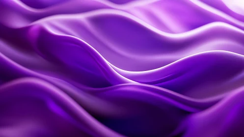 Velvet waves of violet silk drifting in gentle motion.