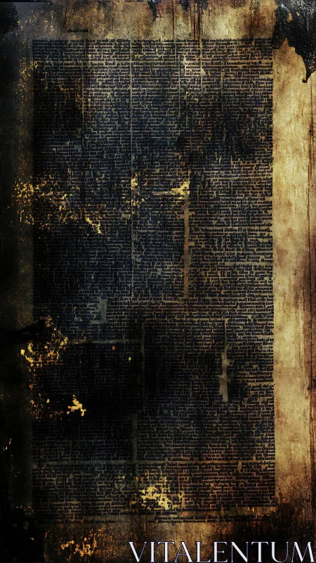 Weathered newspaper page invites quiet curiosity and wonder