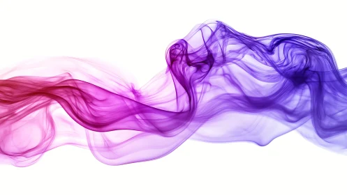 Soft purple and pink smoke swirls drifting in peaceful motion.