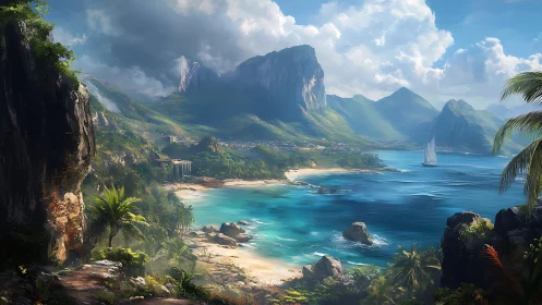 Paradise Valley Embraces Turquoise Waters and Towering Peaks