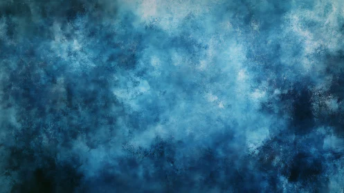 Deep cerulean abstract texture with atmospheric gradients.