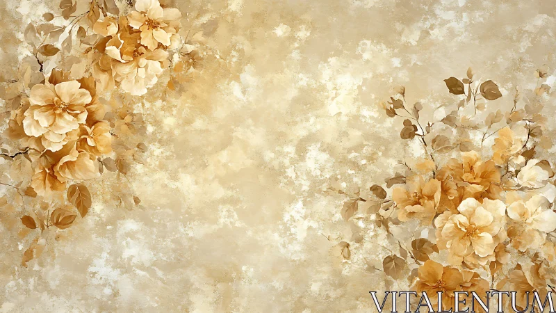 Golden Blooms Dance Through Soft, Dreamy Light