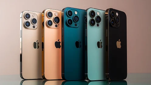 iPhone 12 Pro Lineup in Five Premium Colors.