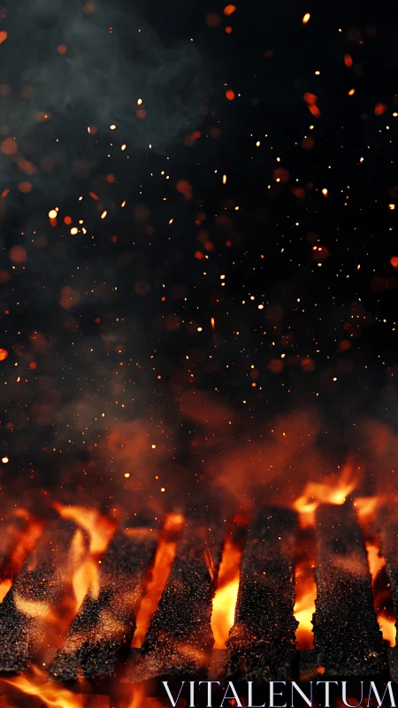 Dancing Flames and Glowing Embers Come Alive.