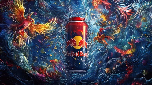 Wingstorm can of energy swirling in a cosmic color tide.