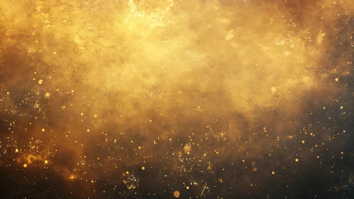 Golden nebula duststorm swirling through midnight silence.