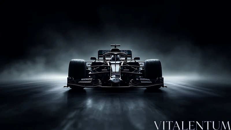 Night-stalking race machine prowls through sculpted smoke