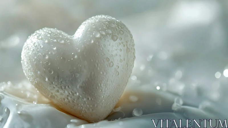 Pearl-Skinned Heart: Crystalline Tenderness Glistening with Intention.