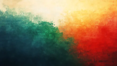 Triadic color field gradient with textured abstract depth