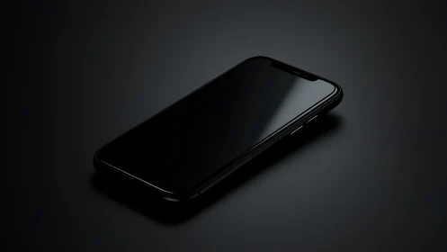 Modern Elegance: The Sleek Smartphone in Motion.