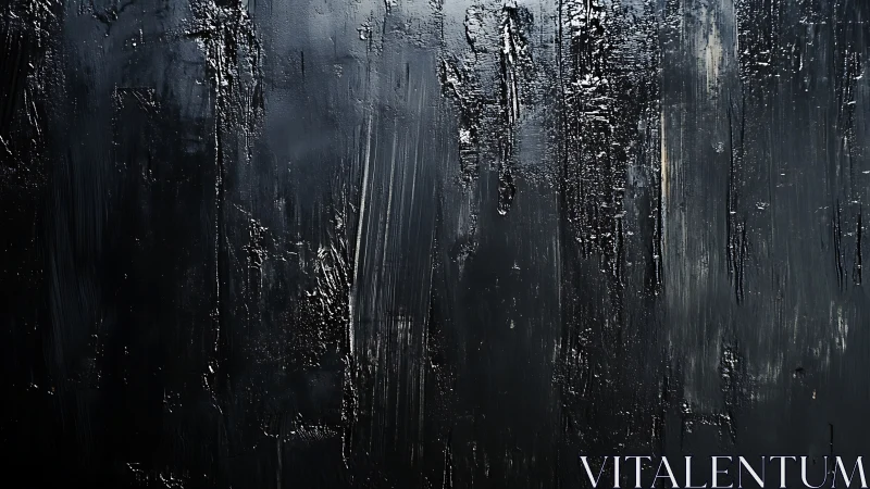 Textured black abstract surface with vertical streaks.