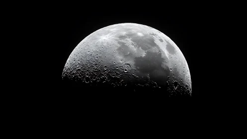 High-contrast telescopic study of the lunar terminator in detail