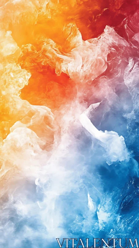 Elemental mist ballet between flameburst and frosttide clouds.