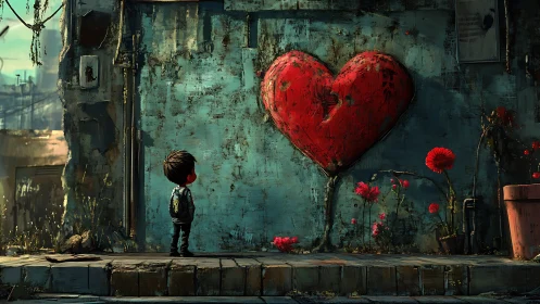 Solitary Wonder at Rust & Heart: A Boy's Urban Reverie.