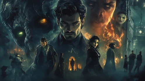 Nocturnal occult investigation amid infernal urban specters.