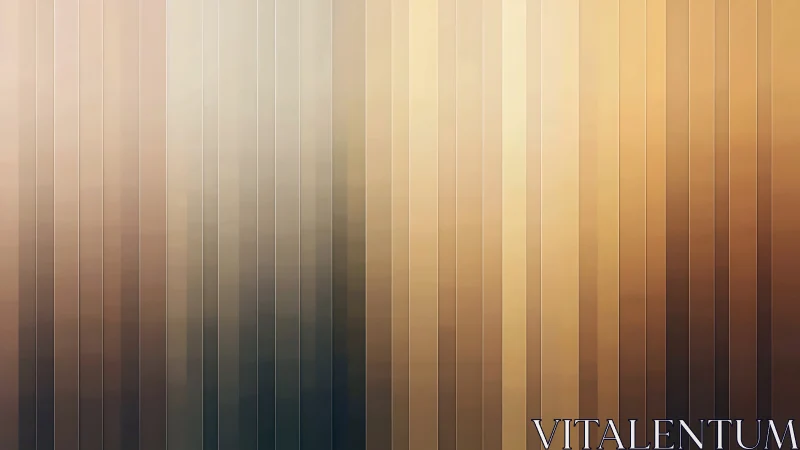 Sunset barcode of softened golds and moody shadows.