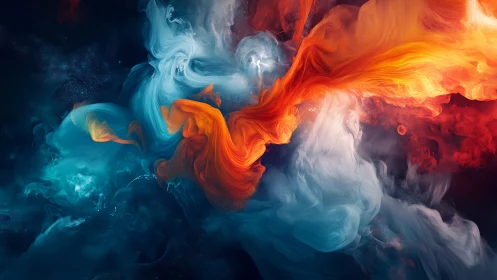 Soft collision of cosmic color clouds in drifting motion.