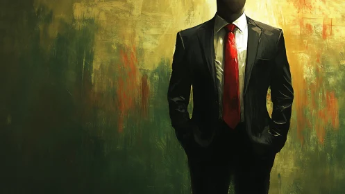 Faceless Executive Commands Verdant Chaos