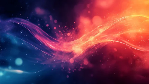 Nebulae River of Light Streaming Through Cosmic Silence.