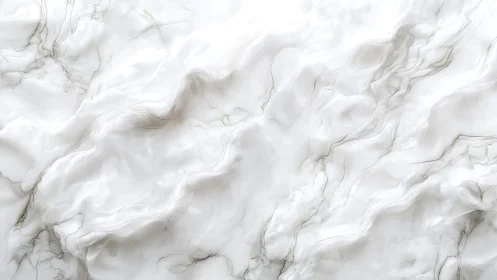 White marble texture with soft flowing veins in modern style.