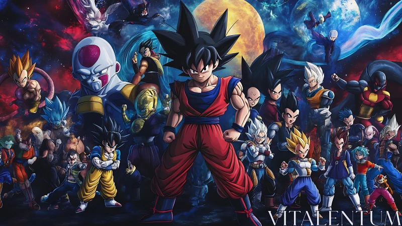 Epic anime heroes and rivals assemble in a cosmic showdown