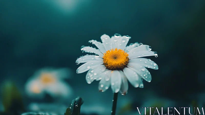 Dewdrop Symphony: Daisy's Crystalline Encore.