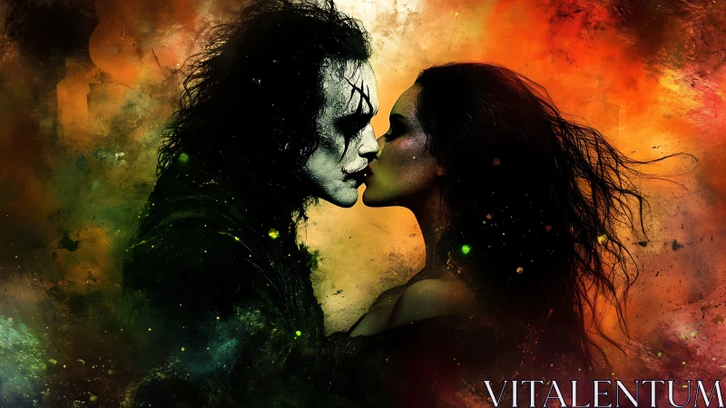 Two Souls Connected Through Fire and Light.